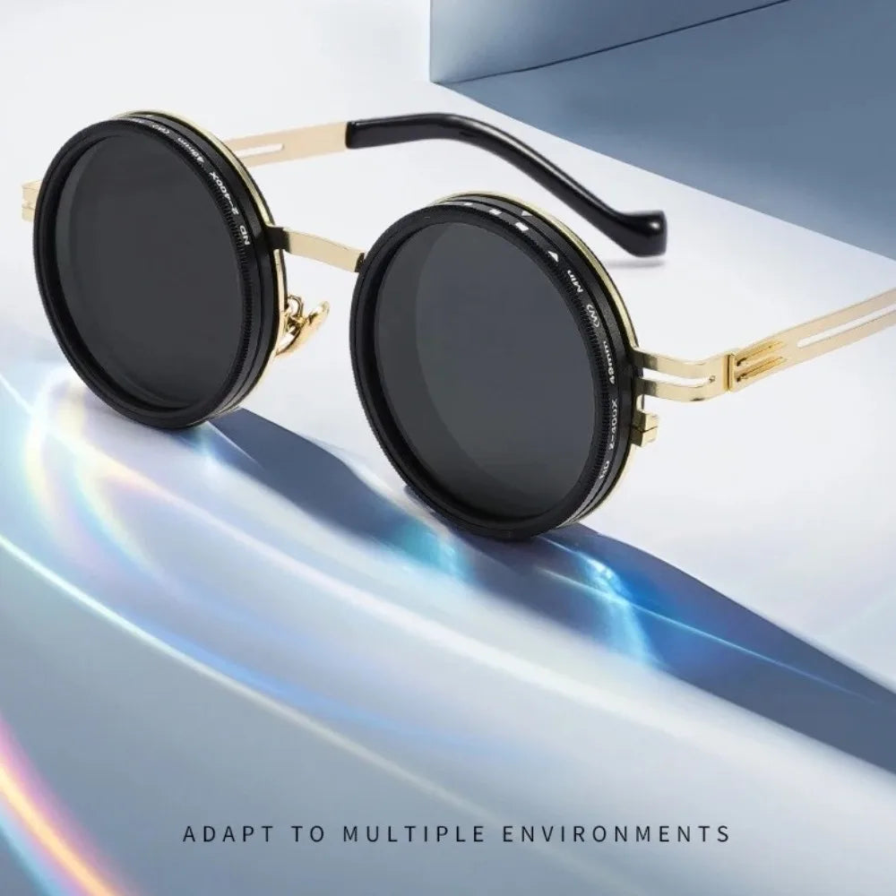 ND2-400 Adjustable Sunglasses ND Filter UV400 Polarized