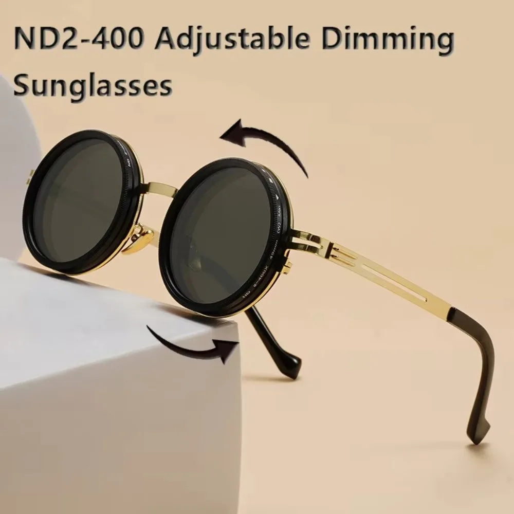 ND2-400 Adjustable Sunglasses ND Filter UV400 Polarized