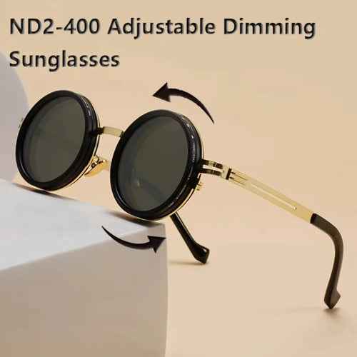 ND2-400 Adjustable Sunglasses ND Filter UV400 Polarized