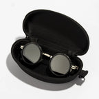 Silver with Case Lenses Color ND2-400 Adjustable Sunglasses ND Filter UV400 Polarized