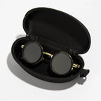Gold with Case Lenses Color ND2-400 Adjustable Sunglasses ND Filter UV400 Polarized