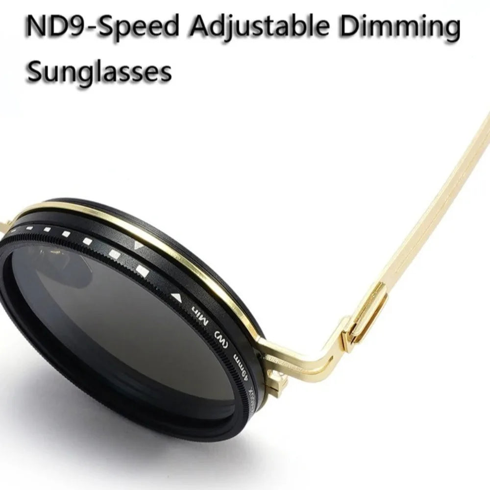 ND2-400 Adjustable Sunglasses ND Filter UV400 Polarized